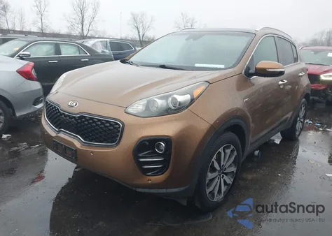 2017 Kia Sportage Ex from USA, damaged, VIN KNDPNCAC4H7061168